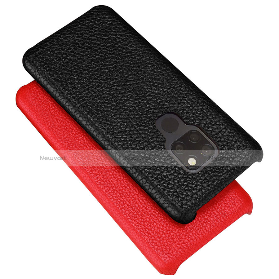 Soft Luxury Leather Snap On Case Cover S01 for Huawei Mate 20