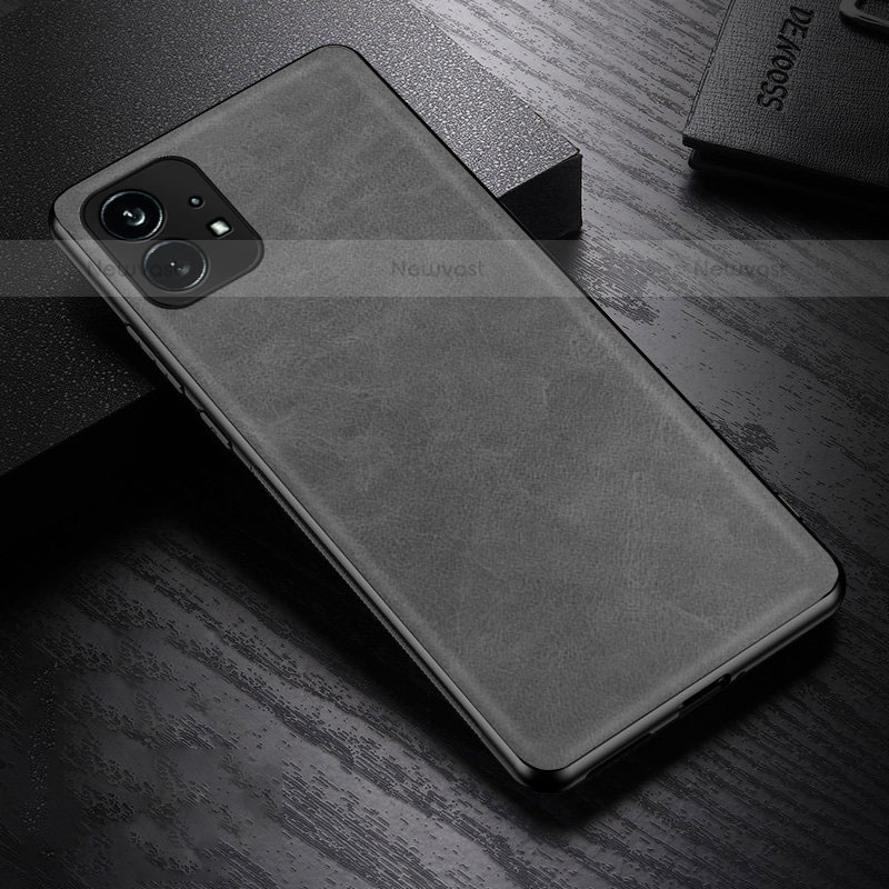 Soft Luxury Leather Snap On Case Cover S01 for Nothing Phone 1