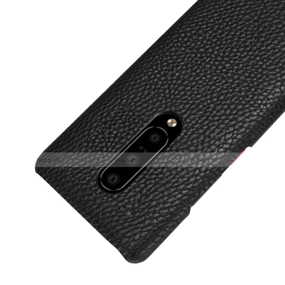 Soft Luxury Leather Snap On Case Cover S01 for OnePlus 7 Pro