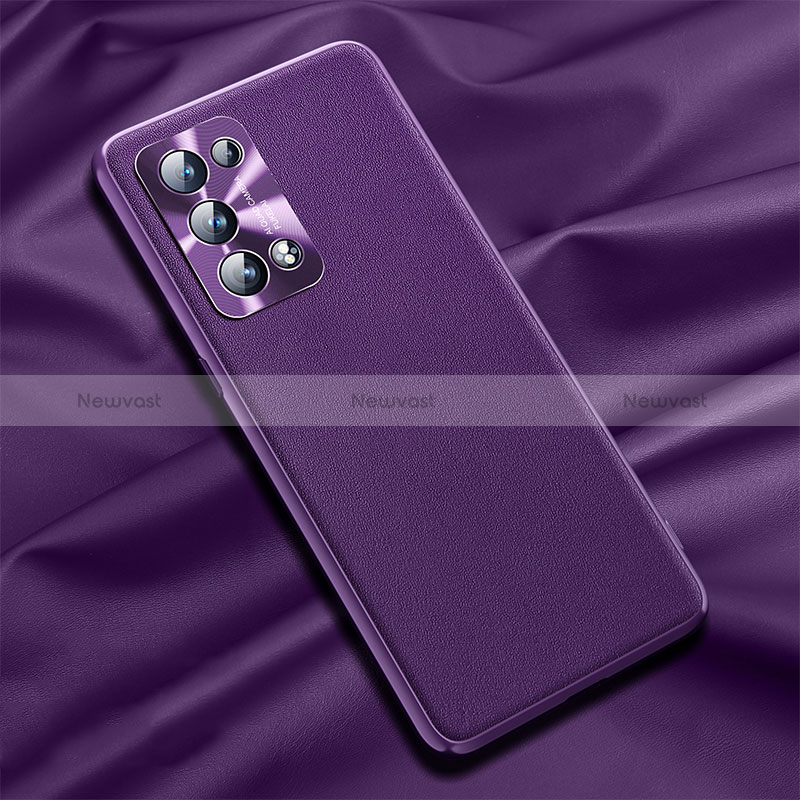 Soft Luxury Leather Snap On Case Cover S01 for Oppo Reno6 Pro 5G