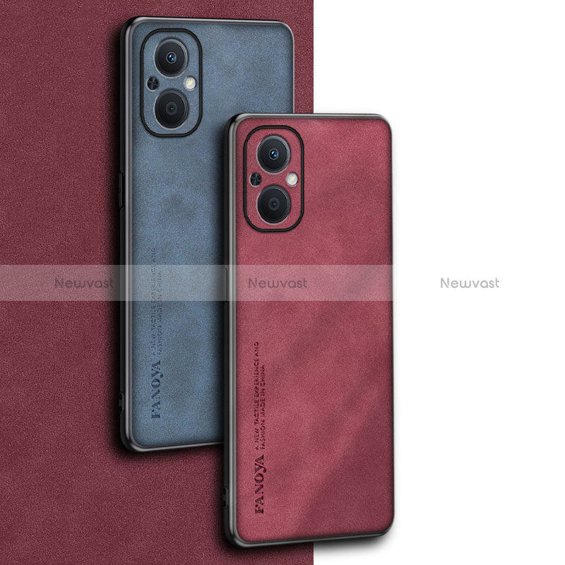 Soft Luxury Leather Snap On Case Cover S01 for Oppo Reno7 Lite 5G