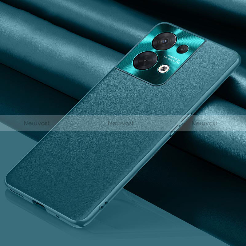 Soft Luxury Leather Snap On Case Cover S01 for Oppo Reno9 Pro 5G