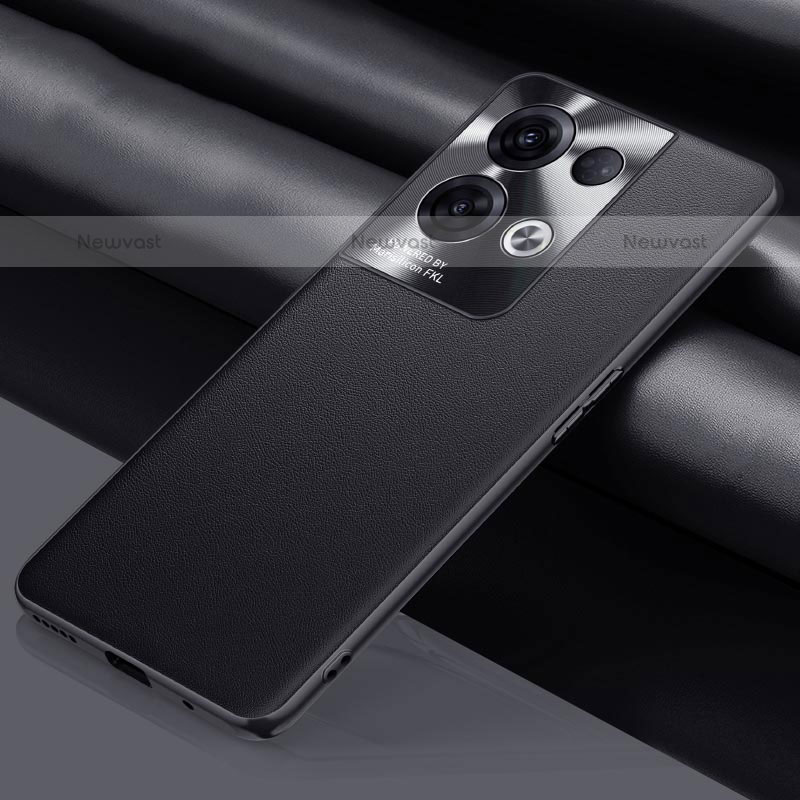 Soft Luxury Leather Snap On Case Cover S01 for Oppo Reno9 Pro+ Plus 5G