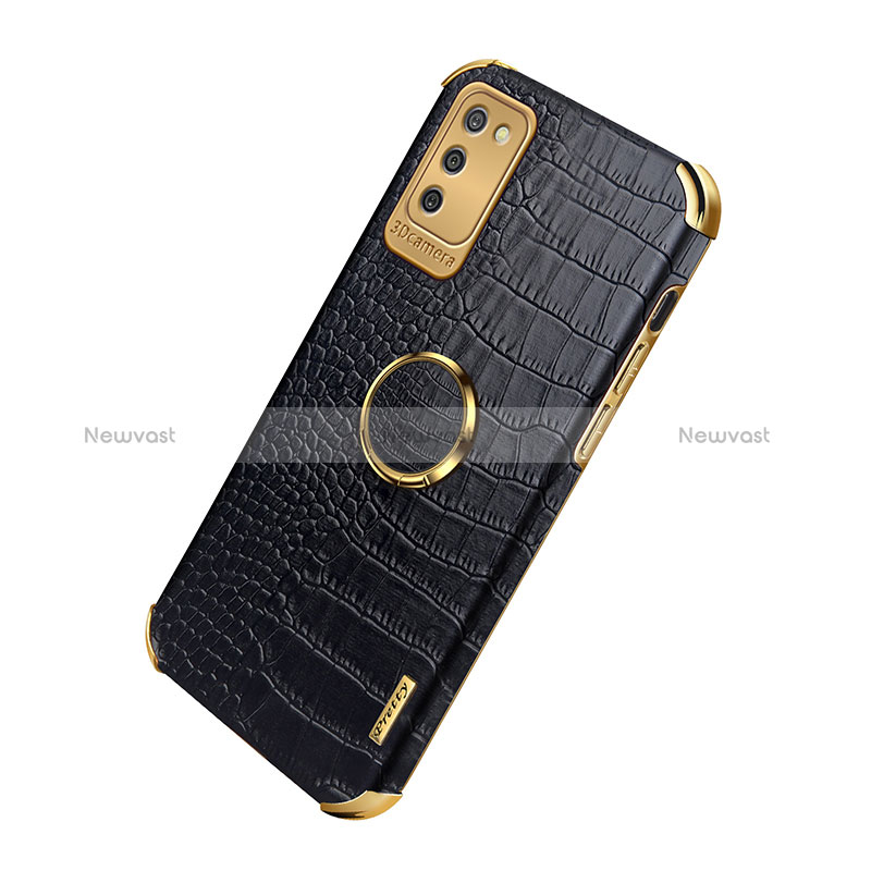 Soft Luxury Leather Snap On Case Cover S01 for Samsung Galaxy M02s