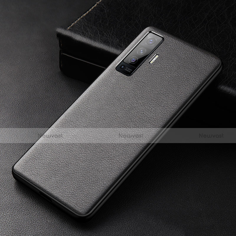 Soft Luxury Leather Snap On Case Cover S01 for Vivo X50 5G