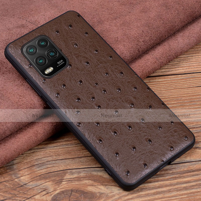 Soft Luxury Leather Snap On Case Cover S01 for Xiaomi Mi 10 Lite