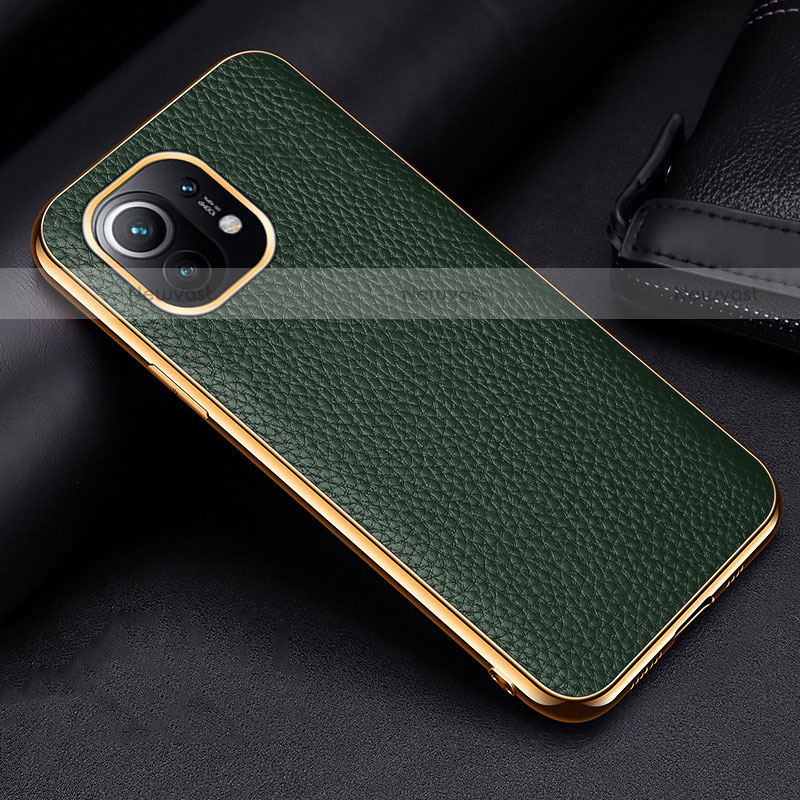 Soft Luxury Leather Snap On Case Cover S01 for Xiaomi Mi 11 5G