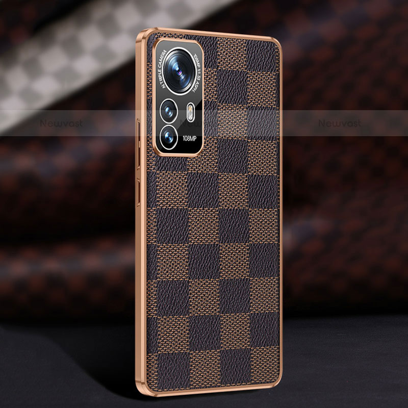 Soft Luxury Leather Snap On Case Cover S01 for Xiaomi Mi 12S Pro 5G