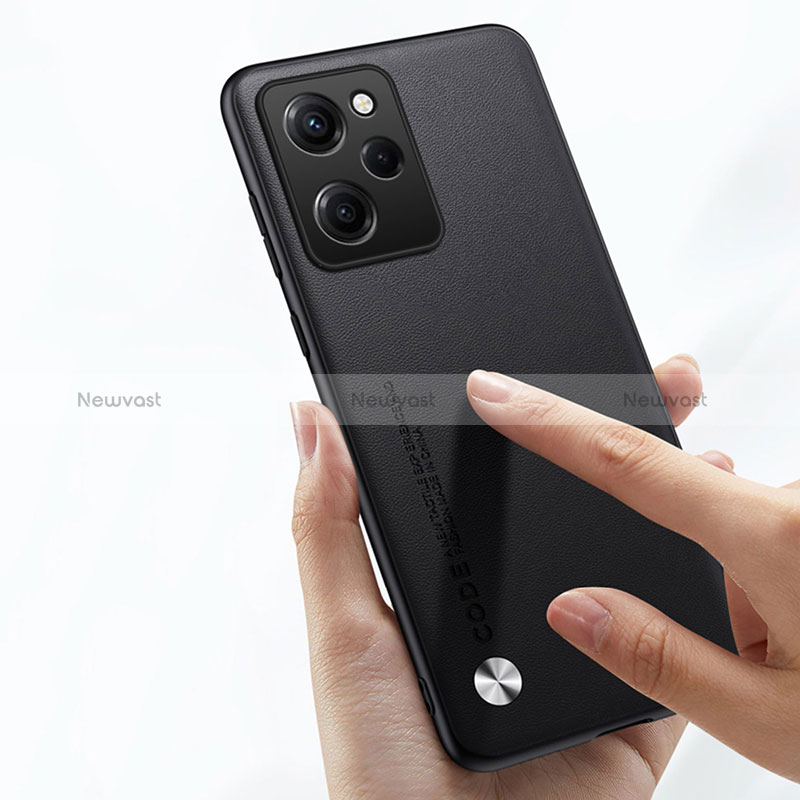 Soft Luxury Leather Snap On Case Cover S01 for Xiaomi Poco X5 Pro 5G