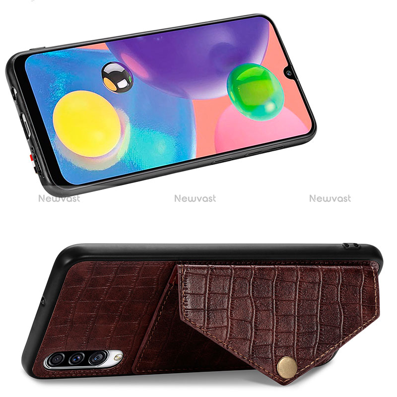 Soft Luxury Leather Snap On Case Cover S01D for Samsung Galaxy A70S