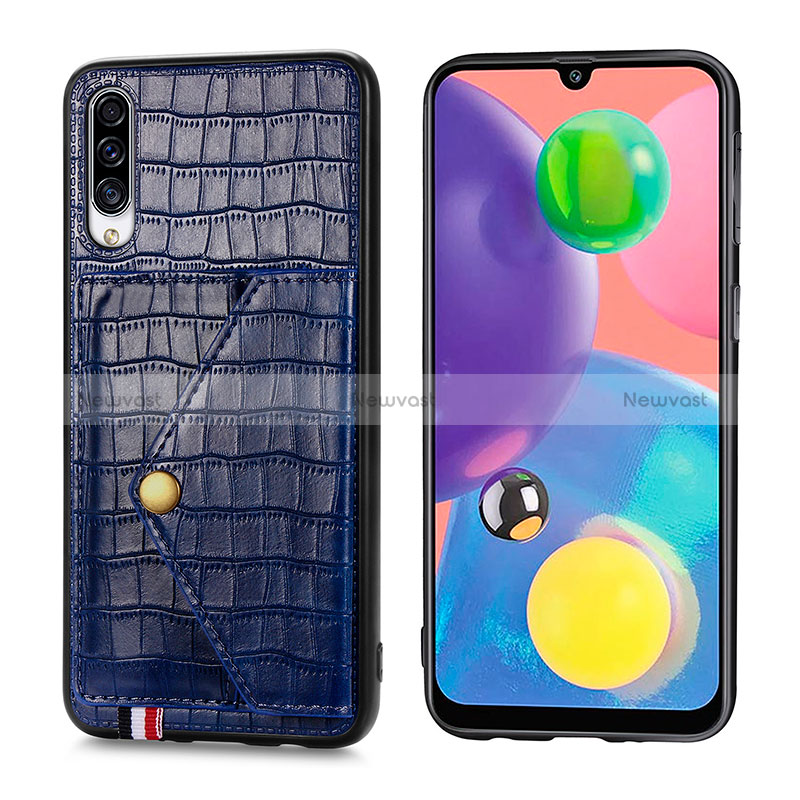 Soft Luxury Leather Snap On Case Cover S01D for Samsung Galaxy A70S