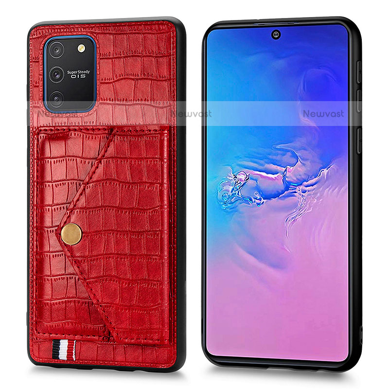 Soft Luxury Leather Snap On Case Cover S01D for Samsung Galaxy A91