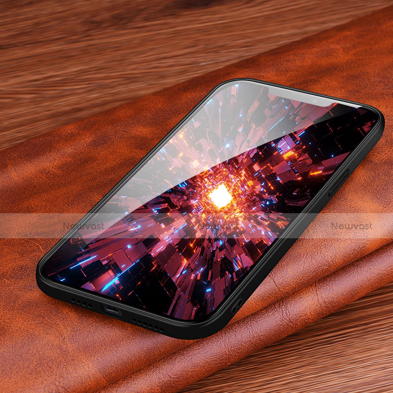 Soft Luxury Leather Snap On Case Cover S02 for Apple iPhone 13 Pro Max