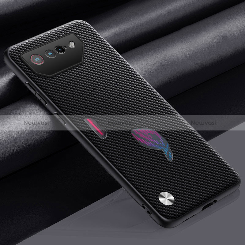 Soft Luxury Leather Snap On Case Cover S02 for Asus ROG Phone 7 Pro