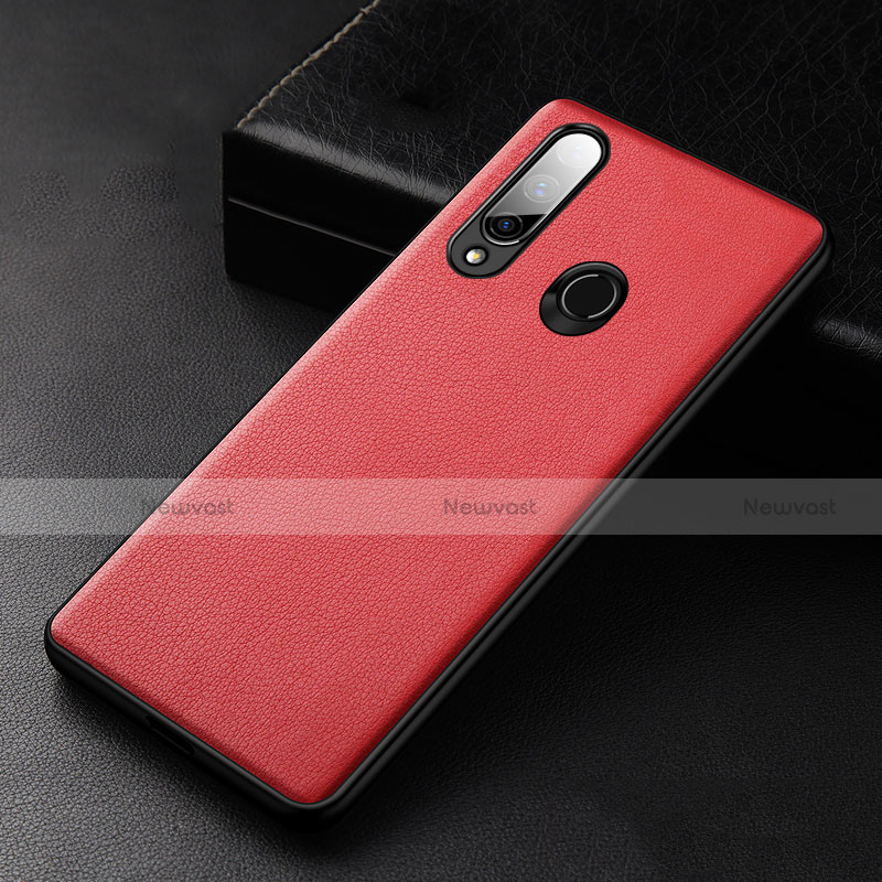 Soft Luxury Leather Snap On Case Cover S02 for Huawei Enjoy 10 Plus