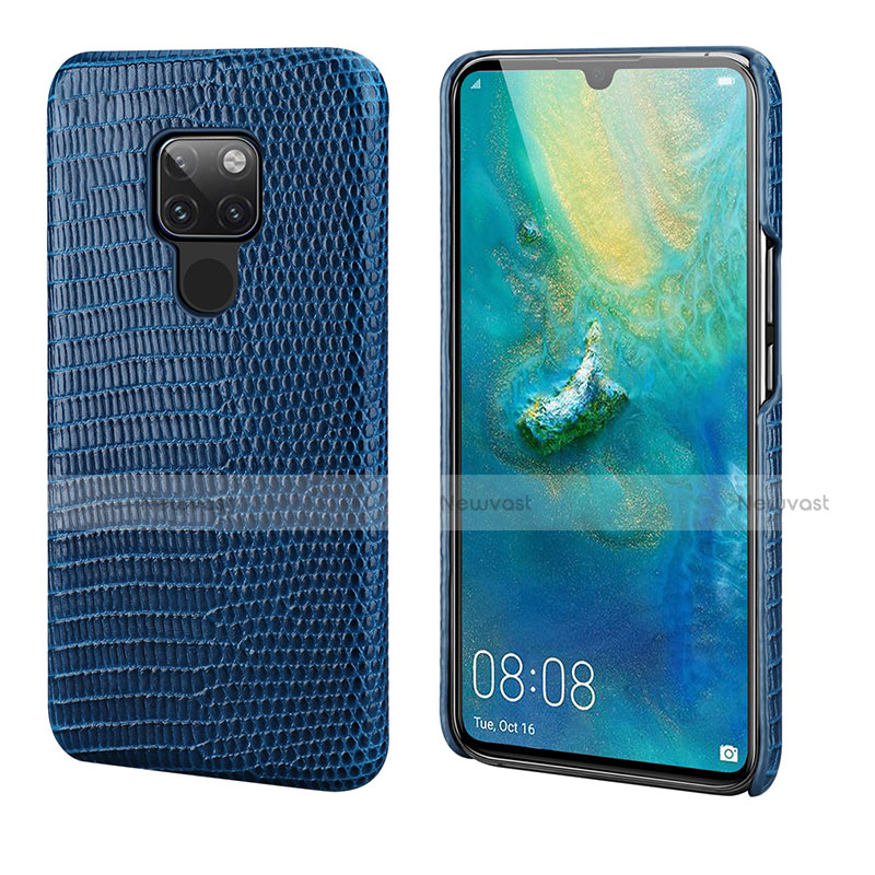 Soft Luxury Leather Snap On Case Cover S02 for Huawei Mate 20