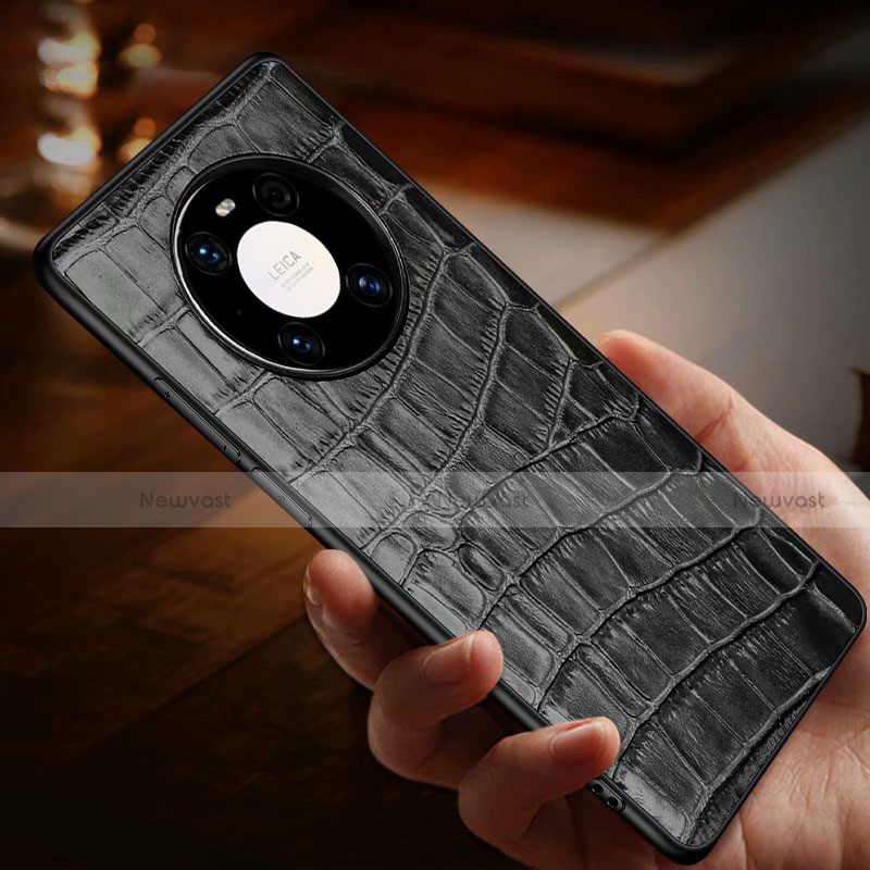 Soft Luxury Leather Snap On Case Cover S02 for Huawei Mate 40 Pro