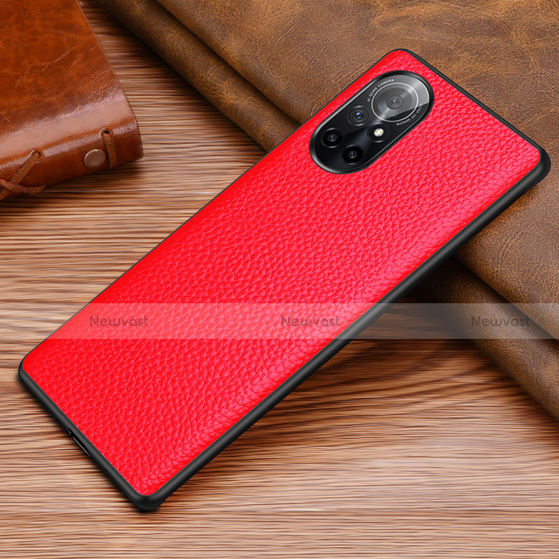 Soft Luxury Leather Snap On Case Cover S02 for Huawei Nova 8 5G