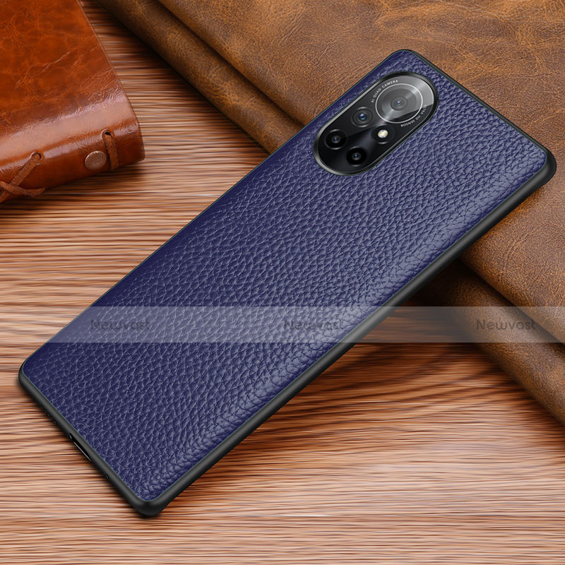 Soft Luxury Leather Snap On Case Cover S02 for Huawei Nova 8 5G