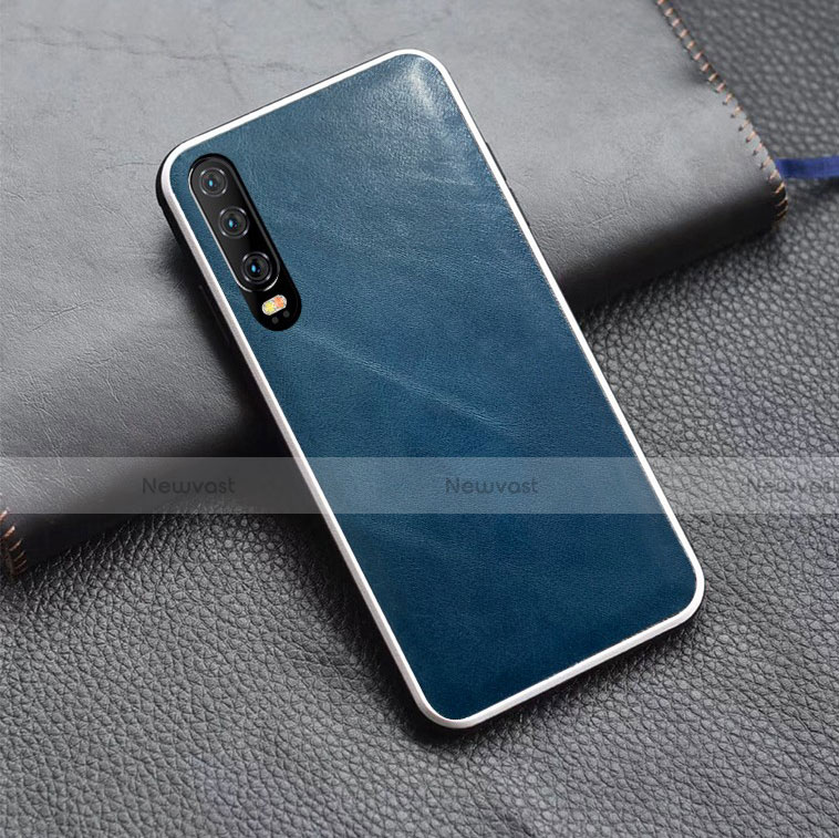 Soft Luxury Leather Snap On Case Cover S02 for Huawei P30