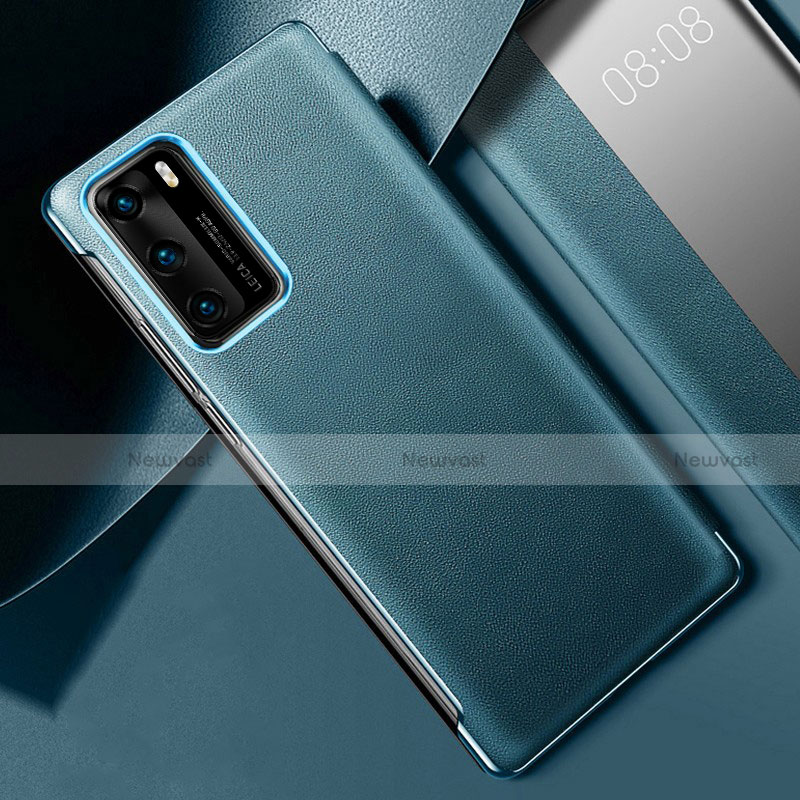 Soft Luxury Leather Snap On Case Cover S02 for Huawei P40