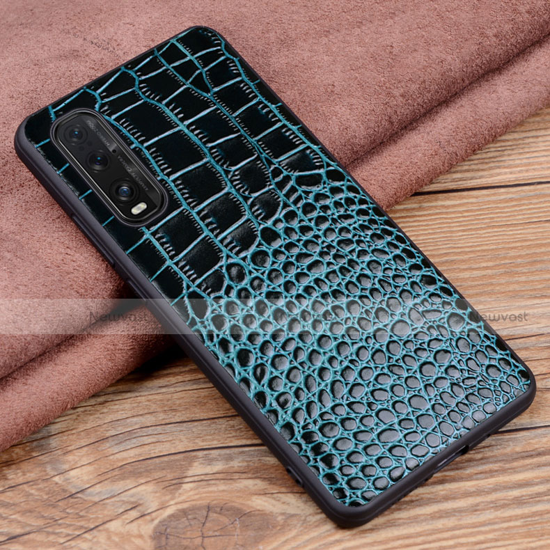 Soft Luxury Leather Snap On Case Cover S02 for Oppo Find X2