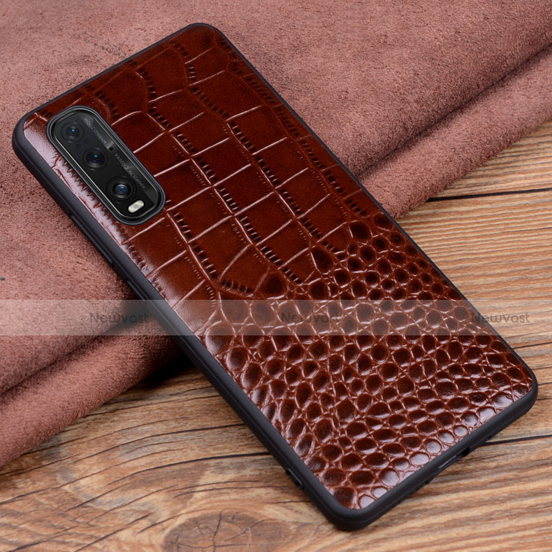 Soft Luxury Leather Snap On Case Cover S02 for Oppo Find X2