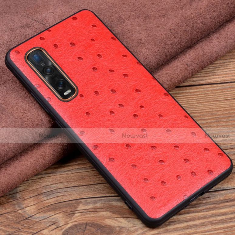 Soft Luxury Leather Snap On Case Cover S02 for Oppo Find X2 Pro