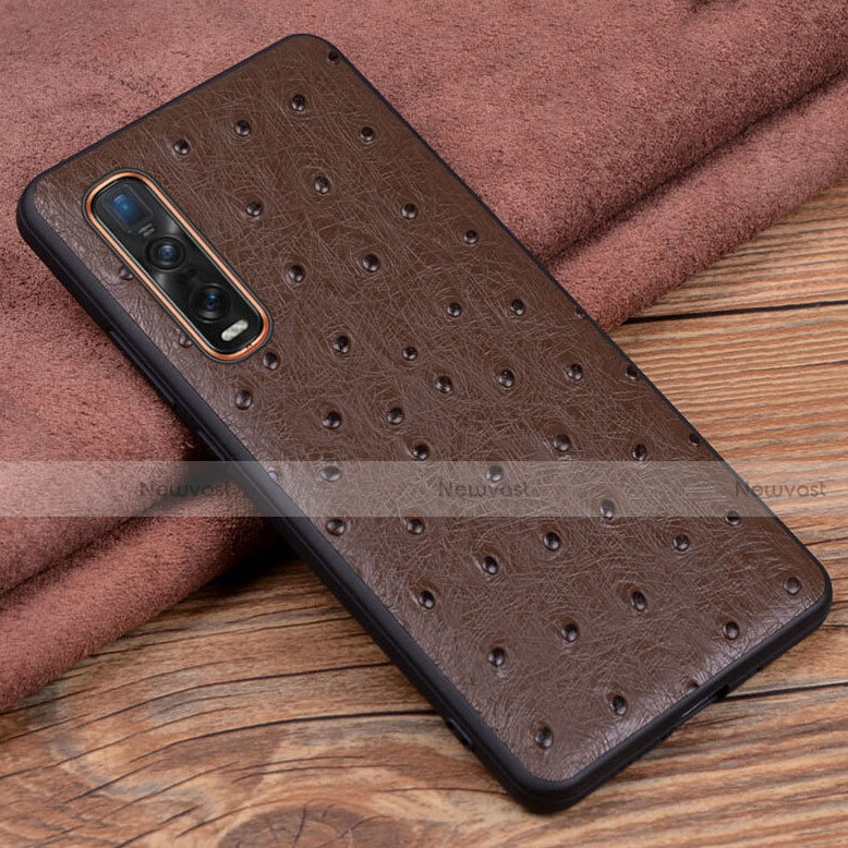 Soft Luxury Leather Snap On Case Cover S02 for Oppo Find X2 Pro