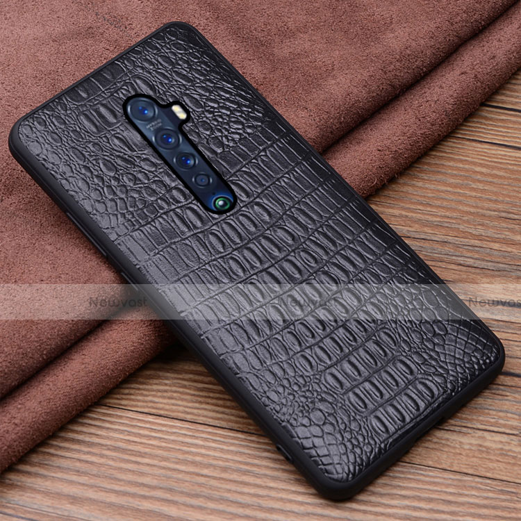 Soft Luxury Leather Snap On Case Cover S02 for Oppo Reno2