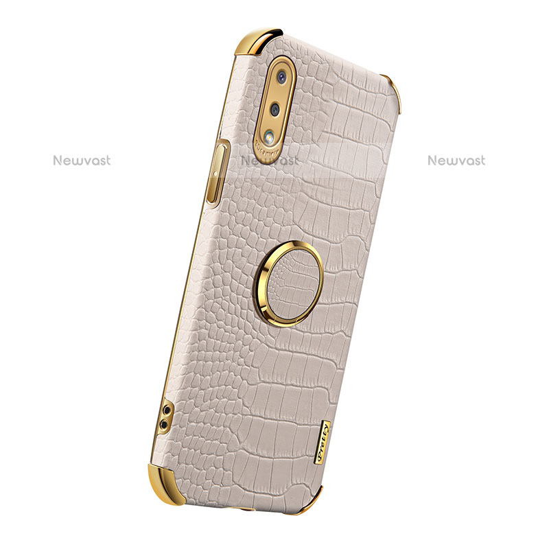 Soft Luxury Leather Snap On Case Cover S02 for Samsung Galaxy M02
