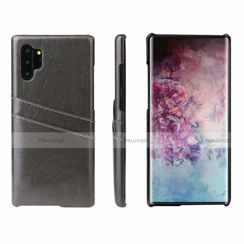 Soft Luxury Leather Snap On Case Cover S02 for Samsung Galaxy Note 10 Plus 5G