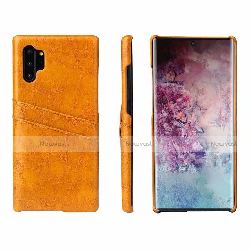 Soft Luxury Leather Snap On Case Cover S02 for Samsung Galaxy Note 10 Plus 5G