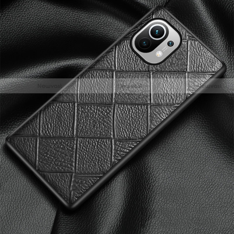 Soft Luxury Leather Snap On Case Cover S02 for Xiaomi Mi 11 5G