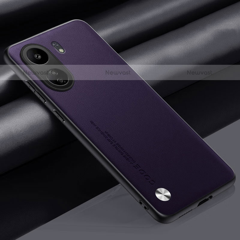 Soft Luxury Leather Snap On Case Cover S02 for Xiaomi Redmi 13C