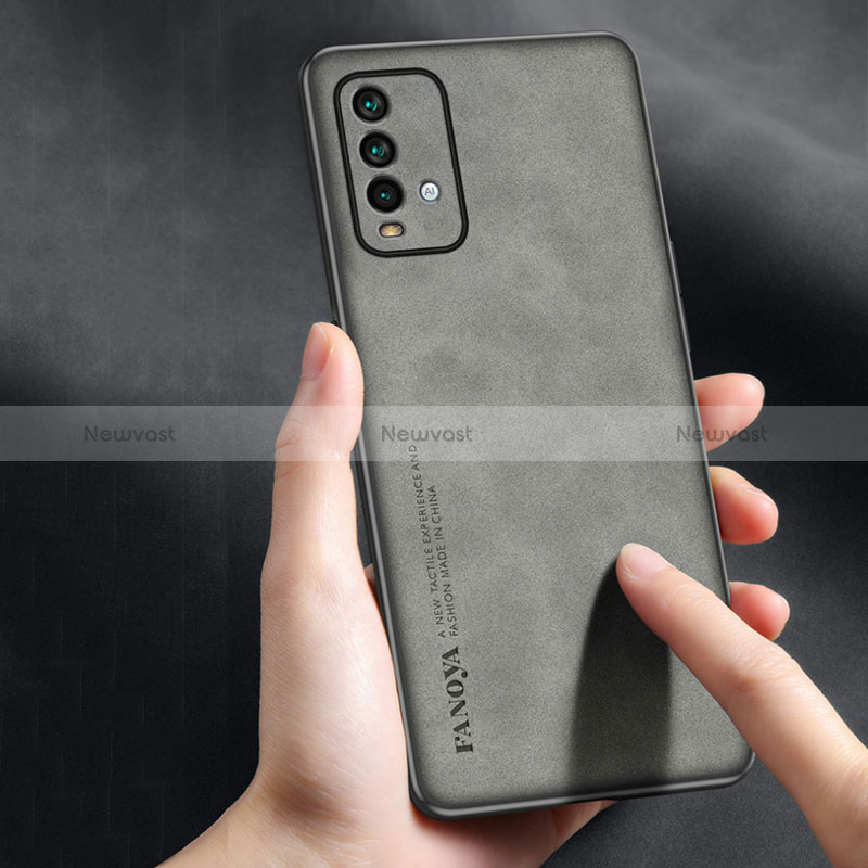 Soft Luxury Leather Snap On Case Cover S02 for Xiaomi Redmi 9T 4G