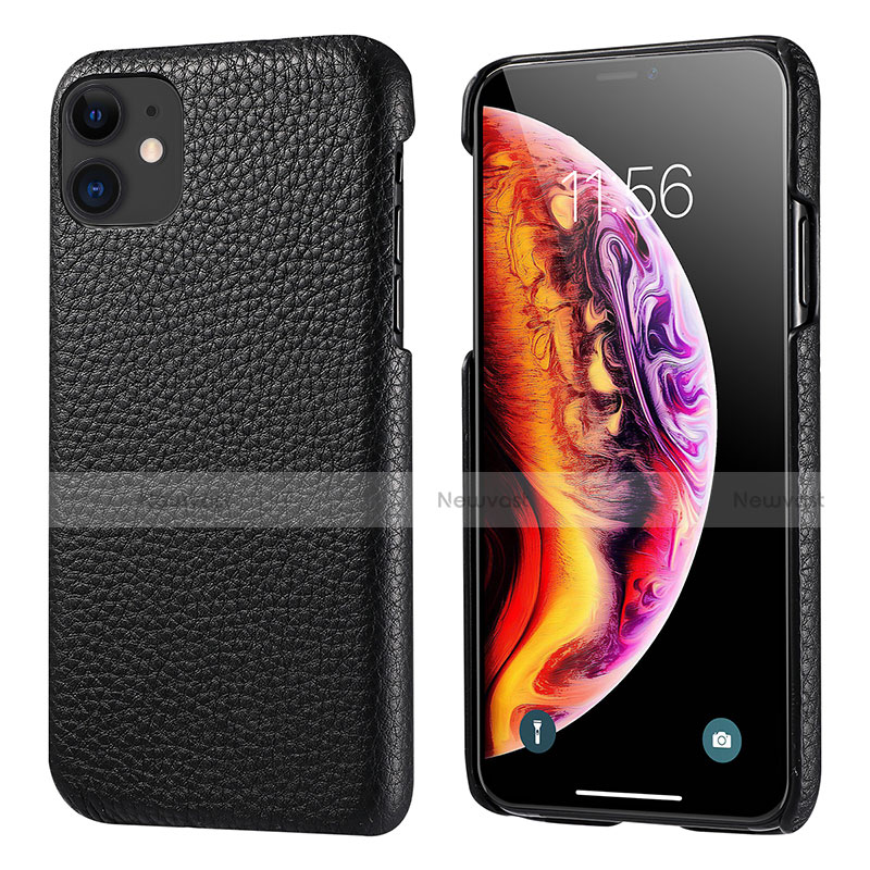 Soft Luxury Leather Snap On Case Cover S03 for Apple iPhone 11