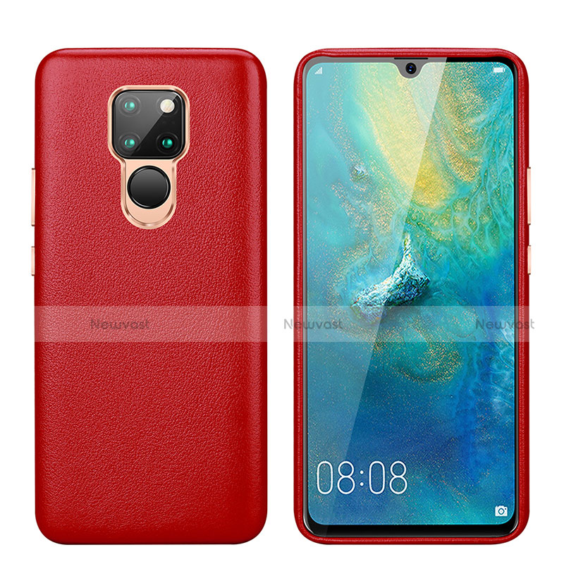 Soft Luxury Leather Snap On Case Cover S03 for Huawei Mate 20