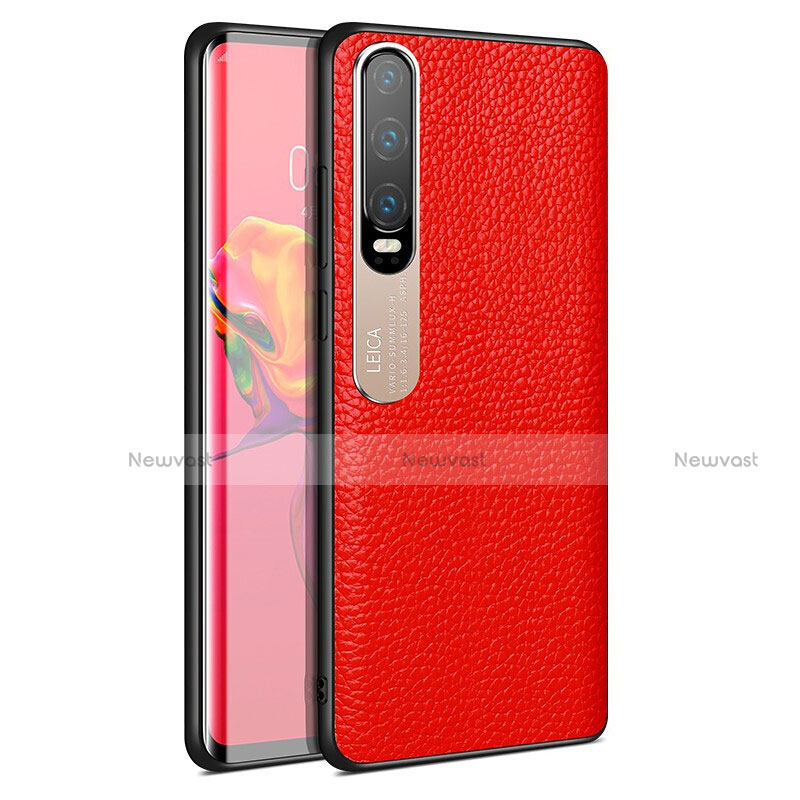 Soft Luxury Leather Snap On Case Cover S03 for Huawei P30
