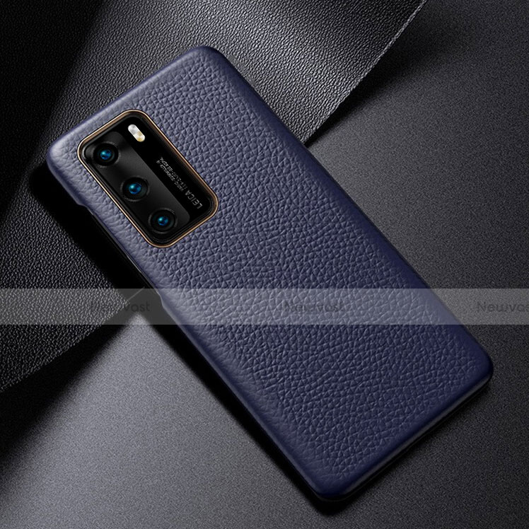 Soft Luxury Leather Snap On Case Cover S03 for Huawei P40