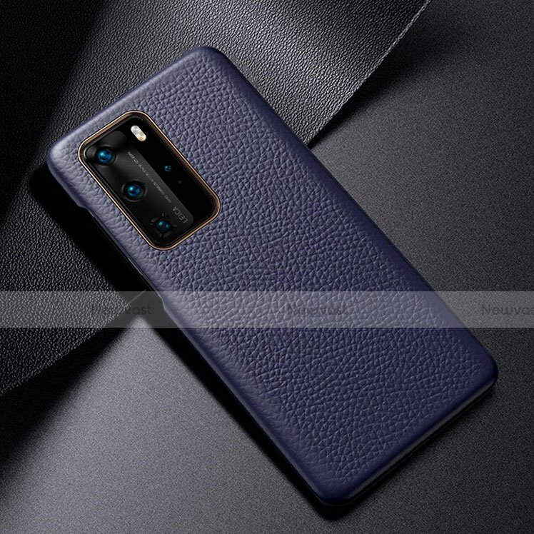 Soft Luxury Leather Snap On Case Cover S03 for Huawei P40 Pro