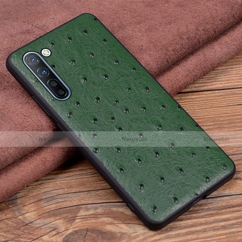 Soft Luxury Leather Snap On Case Cover S03 for Oppo Find X2 Lite