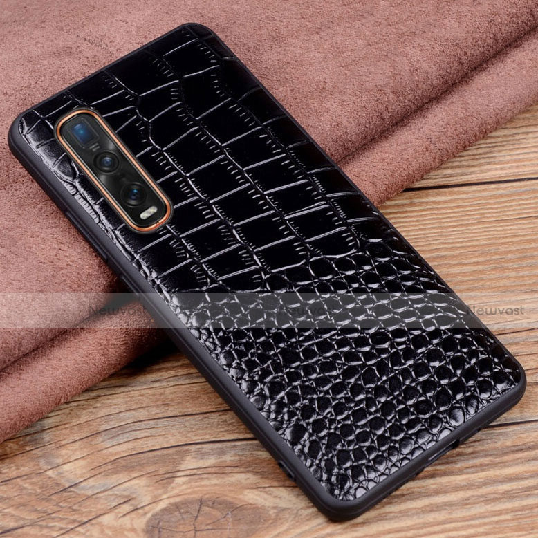 Soft Luxury Leather Snap On Case Cover S03 for Oppo Find X2 Pro