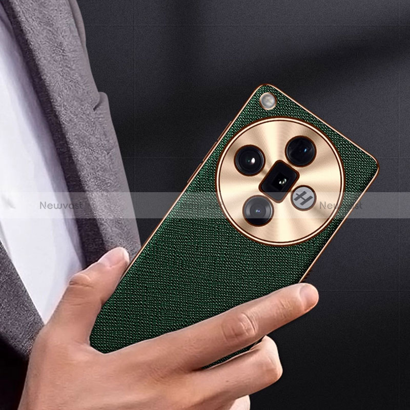 Soft Luxury Leather Snap On Case Cover S03 for Oppo Find X7 Ultra 5G