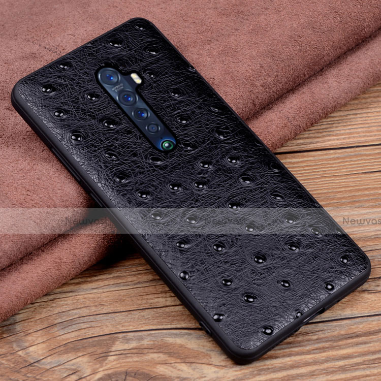 Soft Luxury Leather Snap On Case Cover S03 for Oppo Reno2