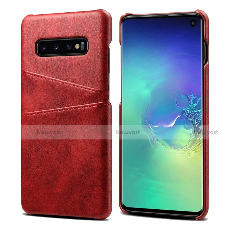 Soft Luxury Leather Snap On Case Cover S03 for Samsung Galaxy S10