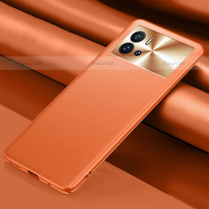 Soft Luxury Leather Snap On Case Cover S03 for Vivo iQOO 9 5G