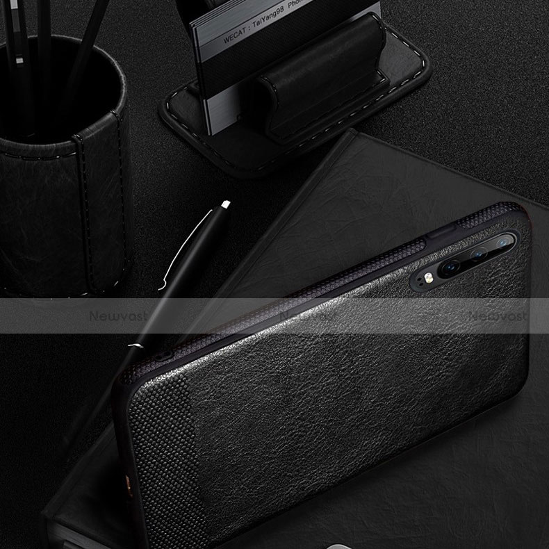 Soft Luxury Leather Snap On Case Cover S04 for Huawei P30