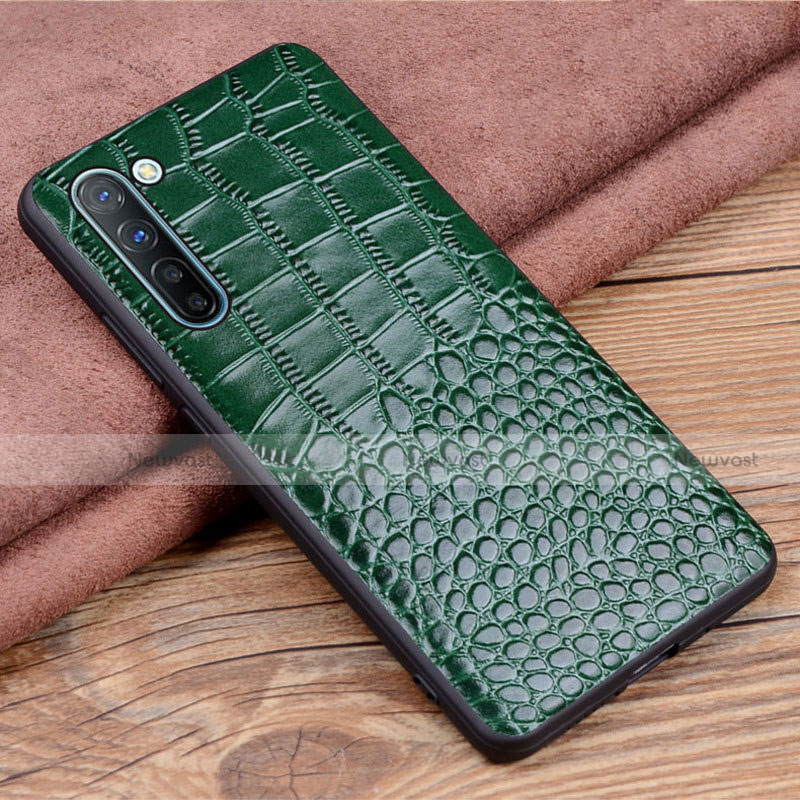 Soft Luxury Leather Snap On Case Cover S04 for Oppo F15