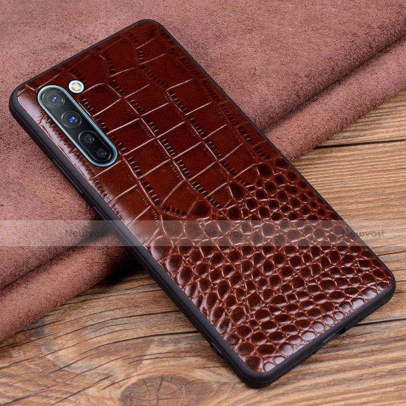 Soft Luxury Leather Snap On Case Cover S04 for Oppo Find X2 Lite